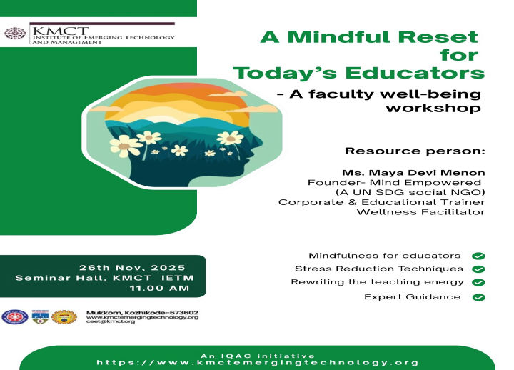 Mind Empowerd a Faculty well-being workshop 